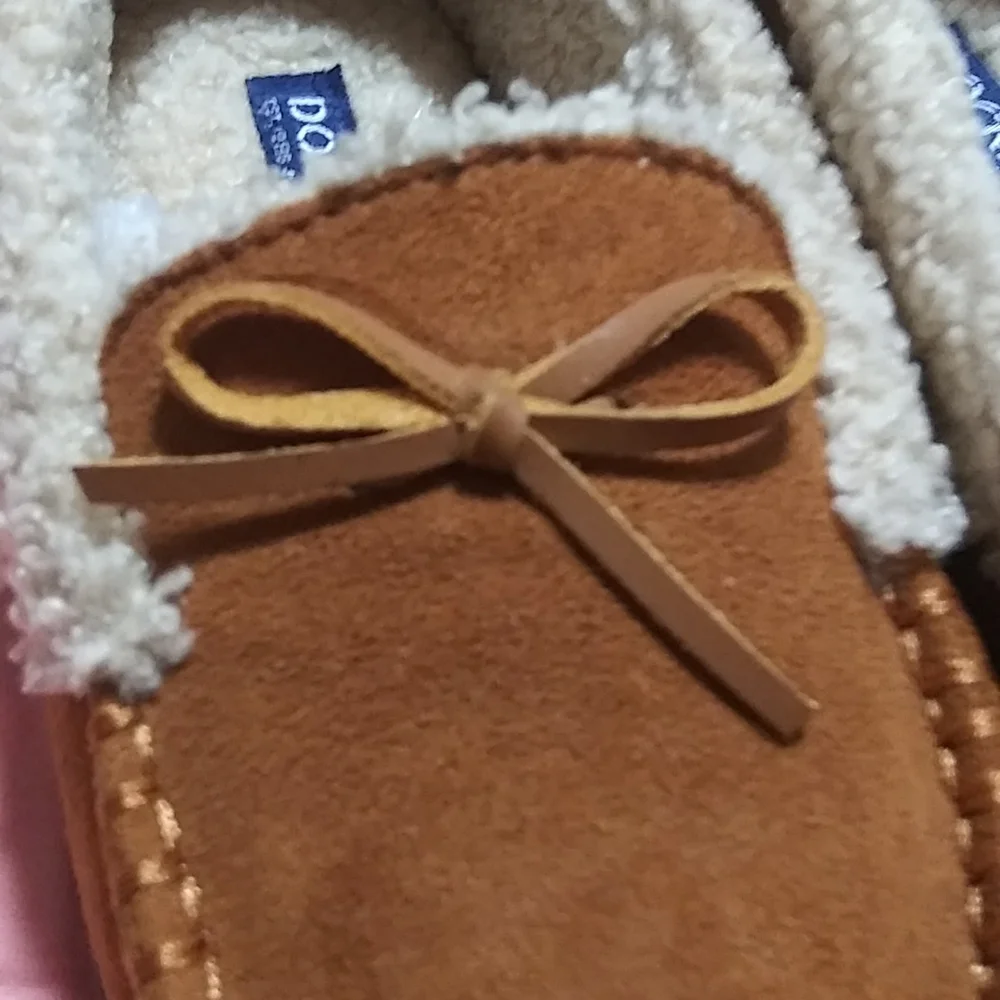 New Dockers slippers.